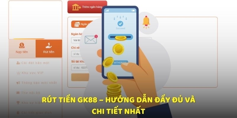 Quy trình Rút tiền KG88 đơn giản cho người mới